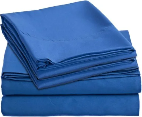 Miniatura 2 de Crescent Bedding - Juego de sábanas extralargas de satén de 200 hilos, 100% algodón, suave y cómodo, de Crescent Bedding (blanco, individual XL)