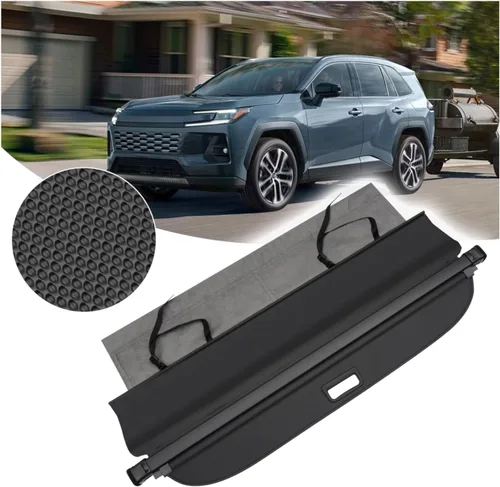 Miniatura 12 de Powerty Cubierta de carga retráctil para Jeep Cherokee 2019-2023 (no para Grand Cherokee), cubierta de lona con textura para maletero, pantalla