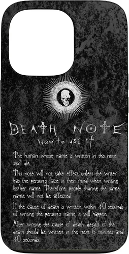 Miniatura 10 de Funda para iPhone 12/12 Pro Death Note Cómo usarlo