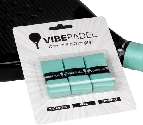 Miniatura 8 de Agarre de pádel para una sensación pegajosa Grip 'n' Rip Padel Overgrip Cinta de agarre para raqueta de pádel Cinta de agarre para raqueta