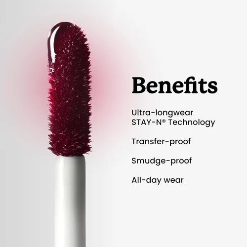 Miniatura 5 de Sacheu Lip Liner STAY-N Peel Off Lip Stain — Tinte labial impermeable de larga duración con ácido hialurónico y vitamina E — Acabado mate a prueba