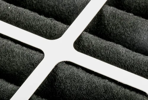 Miniatura 4 de WEN Filtros de aire de carbón activado, filtro interior de 5 micras para sistemas de filtración de aire de 400 CFM, paquete de dos (AF9165C)
