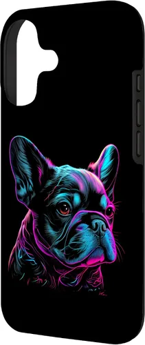 Miniatura 2 de French Bulldog Retro Design Case for iPhone 17