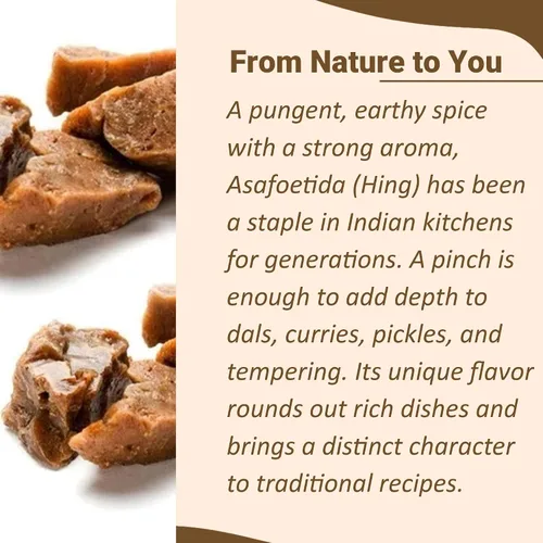 Miniatura 2 de Minature Asafoetida en polvo (bisagra) Especias indias naturales de 16.01 oz (16 onzas) Polvo Heeng Auténtico ingrediente de cocina de la India