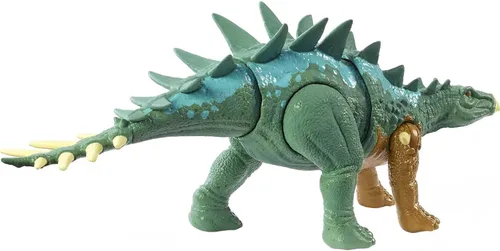 Miniatura 5 de Jurassic World Toys - Figura de acción de dinosaurio Chialingosaurus Fierce Force Chialingosaurus, articulaciones móviles, escultura realista