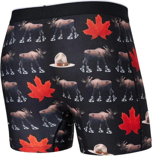 Miniatura 2 de Saxx - Ropa interior para hombre - Vibe Boxer Briefs con soporte integrado para bolsa de balas, otoño de 2020
