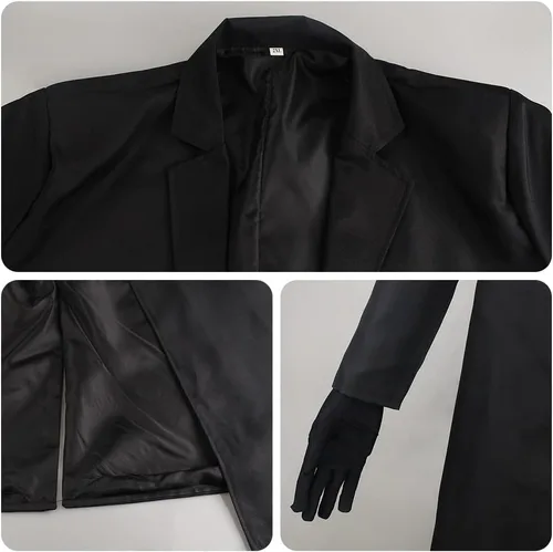 Miniatura 6 de Buyoem Dazai - Disfraz de cosplay para Halloween, Navidad, anime, Chuuya, cosplay, uniforme para adultos, hombres y mujeres Color4