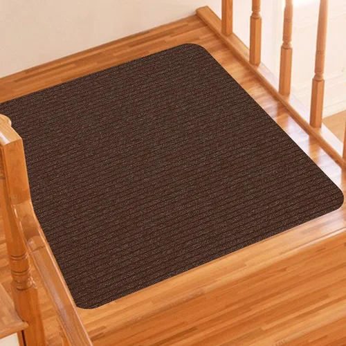 Miniatura 18 de Alfombras Antideslizantes para Escaleras, 7.8" X 30" (Paquete de 7) Alfombra de Escalera para Interiores y Exteriores, Alfombrillas Antideslizantes