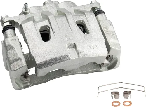 Miniatura 8 de Kit de pastillas de freno delantero, pinzas y rotores TRQ Compatible con Lexus 2010-2015 Toyota 2010-2018