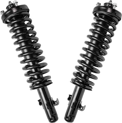 Miniatura 12 de Detroit Axle - 4WD 2 puntales delanteros para Nissan TITAN Pathfinder Armada INFINITI QX56 puntales completos con muelles helicoidales de reemplazo