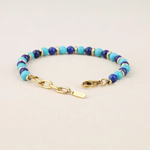 Miniatura 6 de GAVU Pulsera de cuentas de acero inoxidable para hombre