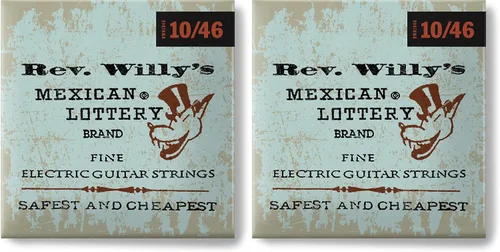 Miniatura 11 de Dunlop RWN0738 Reverend Willy's cuerdas para guitarra eléctrica