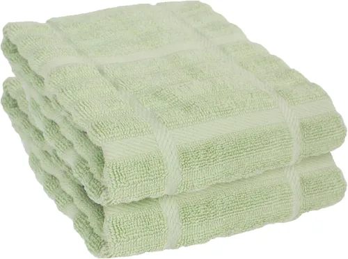 Miniatura 27 de All-Clad Toalla de Cocina Sólida: Altamente Absorbente, Súper Suave de Larga Duración - 100% Algodón, Paño de Cocina de 17"x30" para Limpiar y Secar