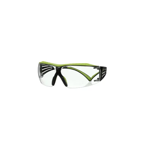 Miniatura 12 de 3M Gafas de seguridad, SecureFit 400X, ANSI Z87, lente transparente antivaho y antiarañazos, marco verde y negro, protector de cejas, ligero, puente