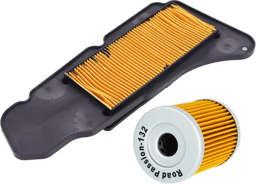 Road Passion 5RU-14451-30 Filtro de aire 5RU1344000000 Reemplazo del filtro de aceite para YAMAHA YP400 X-Max 400 2013-2019/YP400 MAJESTY 400