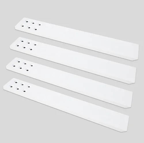 Miniatura 18 de Soporte para encimera, paquete de 3 unidades de 10 pulgadas de largo x 2.5 pulgadas de ancho, soporte oculto de pared rodilla negro para encimera