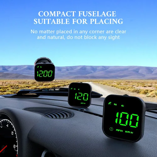 Miniatura 7 de wiiyii G4S Velocímetro Digital GPS, Nueva Pantalla HUD para Automóvil con Velocidad Digital en MPH KPH, Universal para Autos Camiones Automóviles