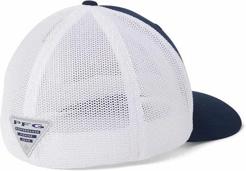 Miniatura 2 de Columbia - Gorra de malla con bandera con árboles unisex para adultos, corona alta