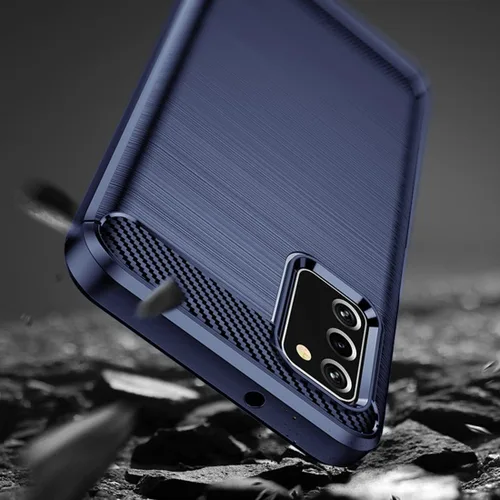 Miniatura 4 de Osophter Funda para Galaxy A03S con 2 protectores de pantalla que absorbe los golpes, goma TPU flexible, funda protectora para teléfono celular