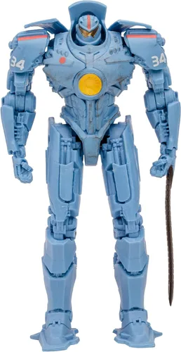 Miniatura 6 de Pacific Rim McFarlane Toys Gipsy Danger (Jaeger) - Figura de 4 pulgadas con cómic