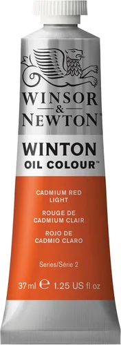 Winsor & Newton Tubos de pintura Winton de aceite Luz roja de cadmio