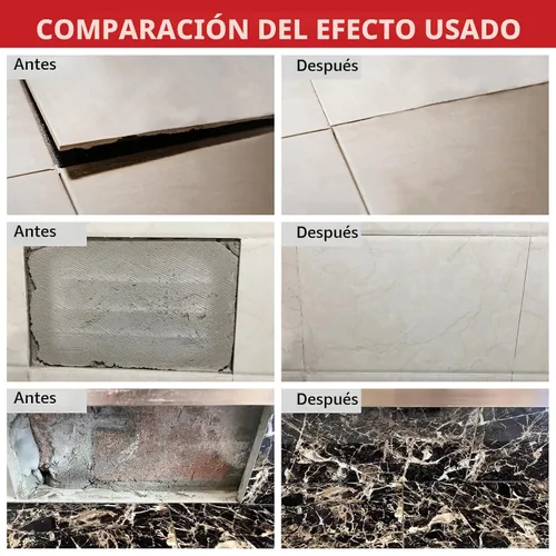 Miniatura 3 de Globalcom Adhesivo para construcción resistente, adhesivo para pisos de baldosas, piedra, mármol, granito y madera, para rellenar huecos e