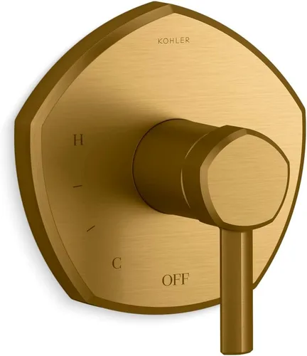 Miniatura 24 de KOHLER K- TS27043-3-BV Occasion™ RITE-TEMP VALVE TRIM, vibrante bronce cepillado