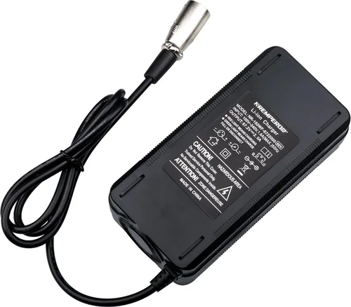 Cargador 67.2V 59V 16S Entrada de batería de iones de litio 100-240V 60V Salida del cargador 2A 59.2V XLR 3Pin
