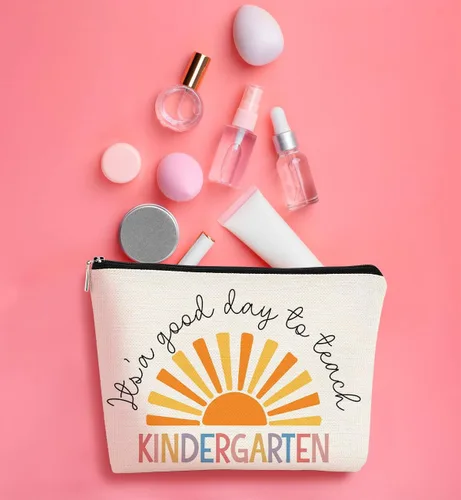 Miniatura 3 de Regalos para Profesores Bolsa de Maquillaje - Bolso de Supervivencia para Profesores Boho Sunshine, Bolso de Cosméticos, Regalos de Cumpleaños