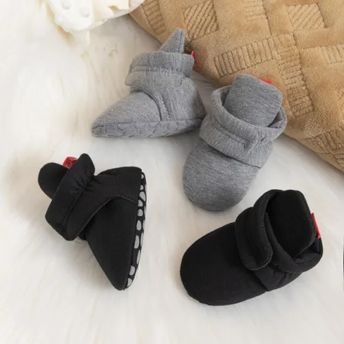 Miniatura 98 de Sawimlgy - Botines de algodón antideslizantes para recién nacido, con agarre, para cuna o para el invierno