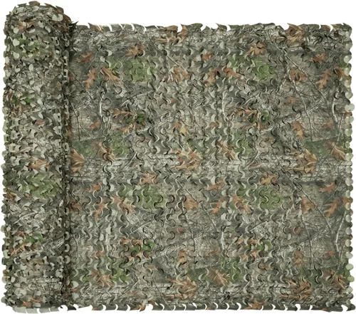 Miniatura 12 de HYOUT Red de camuflaje en rollo a granel, malla de camuflaje para cepos de caza, ghillie, sombrillas, camping, decoración para fiestas militares us