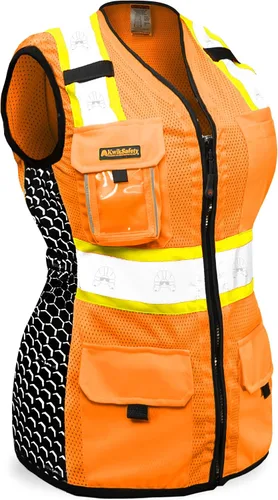 Miniatura 12 de KwikSafety - Charlotte, NC - FIRST LADY Safety Vest for Women, High Visibility Reflective Strips, Meets ANSI & OSHA