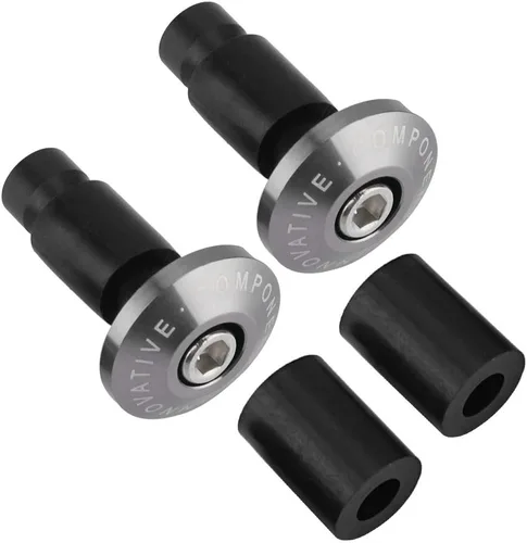 Miniatura 7 de Tapón de empuñaduras para manillar, 0.866 in 7/8 pulgadas para manillar de motocicleta, tapas de enchufe deslizante para carreras ATV Offroad ()
