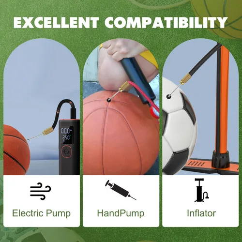 Miniatura 4 de 20 Pack Brass Ball Pump Needles with Storage Case - Heavy Duty No Break Air Pump Needles for Basketball Lote de 20 unidades.
