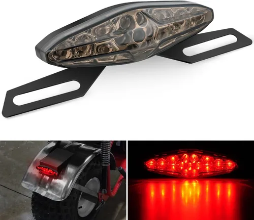 Miniatura 26 de Nilight Luz trasera LED ovalada de 6 pulgadas para remolque, roja, blanca y ámbar, 6 piezas, impermeable, parada, freno, señales de giro, reversa