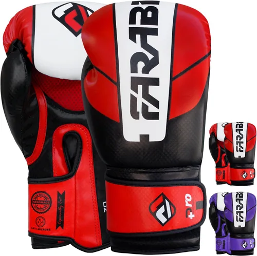 Miniatura 5 de Farabi Pro Safety Tech Fighter MMA, Muay Thai Training Sparring Boxing Kickboxing Guantes Guantes de boxeo