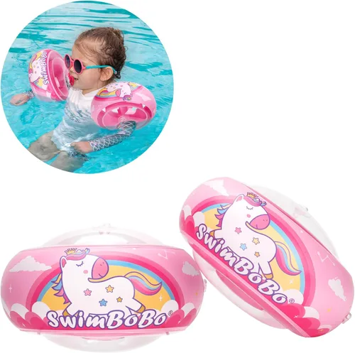Miniatura 3 de Flotadores suaves para niños pequeños, flotadores inflables para aprender a nadar y flotadores de brazos, accesorios de piscina para niños de 3 a 6