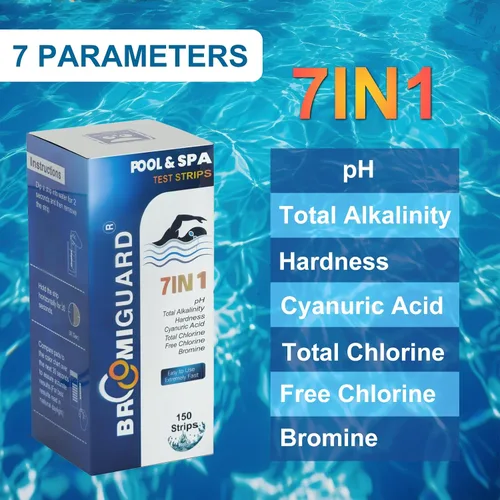 Miniatura 5 de Tiras de prueba de pH (150 tiras) – Pruebas de pH precisas y rápidas para agua, orina, saliva, piscina, suelo, cosméticos – Tabla de colores fiable