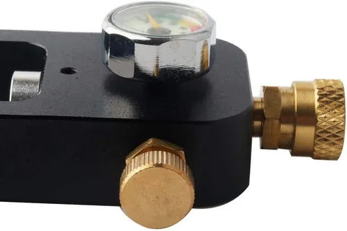 Miniatura 6 de Adaptador de buceo de válvula DIN 4500psi PCP Paintball HPA de alta presión Estación de llenado de tanque Muelle de acero inoxidable