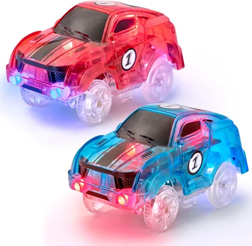 Miniatura 8 de JITTERYGIT Autos de Reemplazo para Pistas - Accesorios Extra para Carreras de Coches para Pista de Dinosaurios y Juguete de Tren - Regalo Compatible