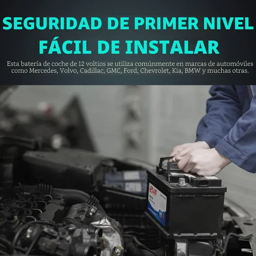 Miniatura 6 de UPLUS BCI Group 47 - Batería de coche AGM-L60-UP sin mantenimiento, 12 V 60 Ah AGM, batería automotriz H5 L2, 660CCA, 105RC, 375LN2-MF