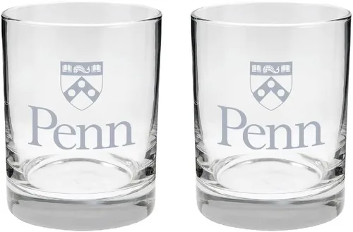 Miniatura 19 de Texas A&M Aggies - Juego de 2 vasos (2 caras), acabado satinado, roca (o whisky)