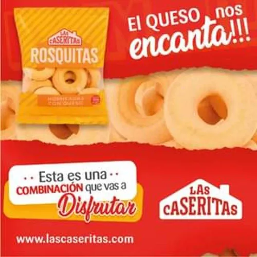 Miniatura 4 de Rosquitas colombianas (paquete de 24) Donas hinchadas Bocadillos hechos de queso para los amantes de la merienda colombiana Snack mecato colombiano