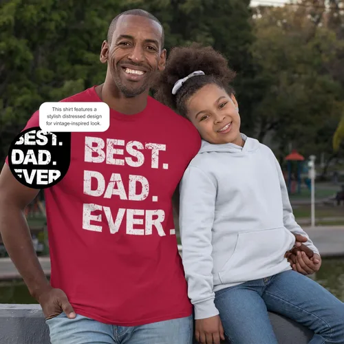 Miniatura 3 de Camiseta con texto en inglés "Best Dad & Uncle Ever", divertida camiseta sarcástica para papá, linda broma para hombre, regalo para papá y tío
