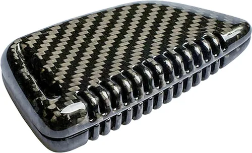 Miniatura 5 de Funda de llavero de fibra de carbono genuina para BMW Serie 2, 3, 5, 6, 7, GT5, M4, M5, X1, X2, X3, X5, X5M, X6, X6M, X7, llavero inteligente