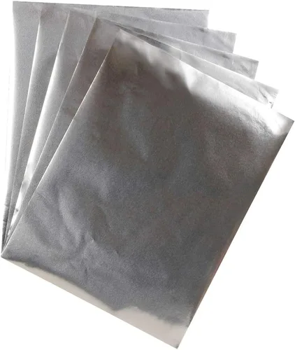 Miniatura 14 de Hygloss Papel de aluminio metálico para artes y manualidades, actividades de aula y artistas, decoración de fiestas o vacaciones, 8.5 x 11 pulgadas