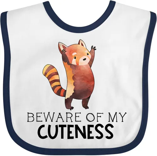 Miniatura 21 de inktastic Beware Of My Cuteness Cute Red Panda Babero