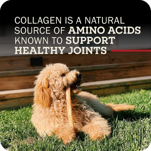 Miniatura 8 de Redbarn Pet Products Palitos de colágeno de carne de res totalmente naturales grandes de 12 pulgadas para perros, alternativa de larga duración