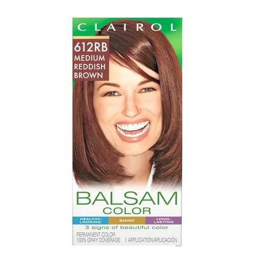 Miniatura 13 de Clairol Balsam - Tinte permanente para el cabello, color negro 618, paquete de 1 unidad 618 negro