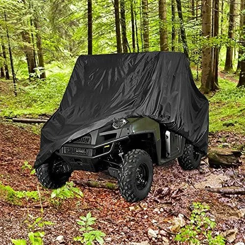 Cubierta UTV se adapta a hasta 120 pulgadas de longitud, cubiertas superiores para UTV resistentes, impermeables, 4 ruedas, 4 x 4, camuflaje o color
